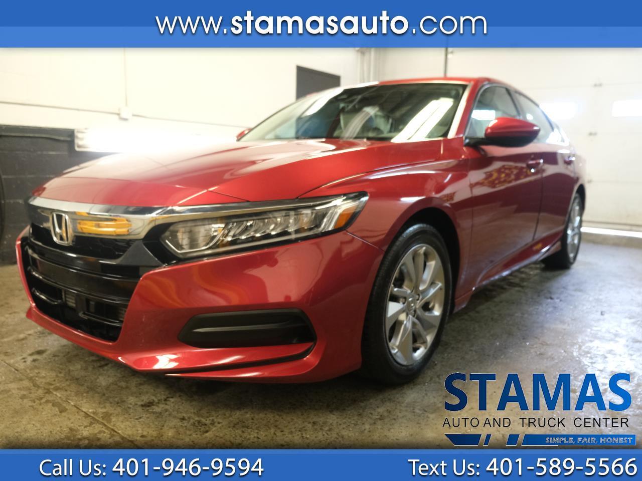 Used 2019 Honda Accord Sedan LX 1.5T CVT for Sale in Cranston RI 02920