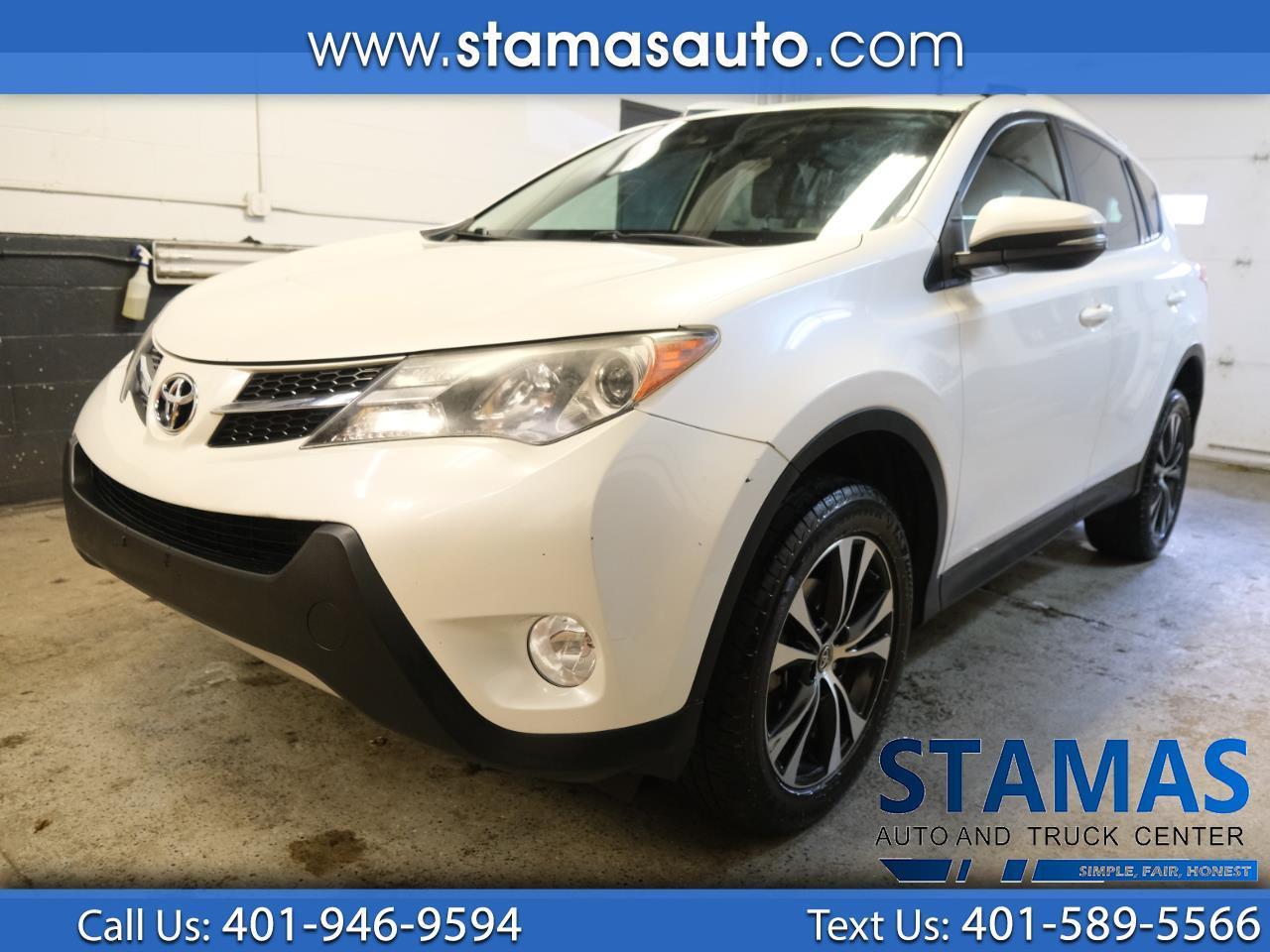 Used 2015 Toyota RAV4 AWD 4dr Limited (Natl) for Sale in Cranston RI