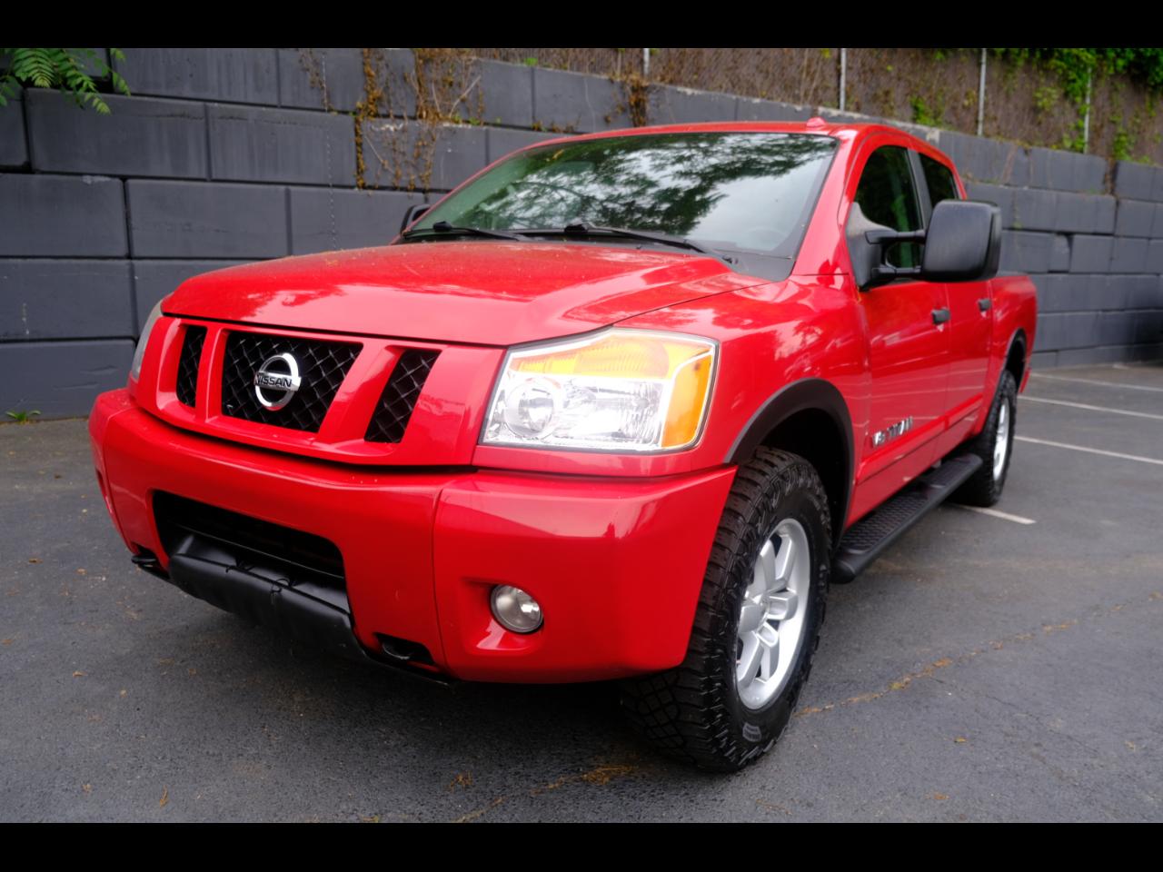 2012 Nissan Titan 4WD Crew Cab SWB PRO-4X
