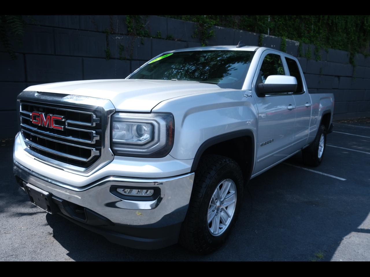 Silver 2016 GMC Sierra 1500 Pickup Truck Four-Wheel Drive Automatic