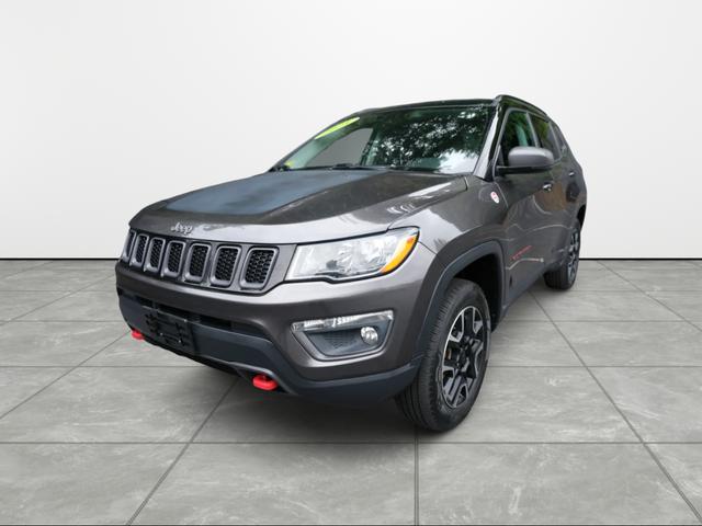 Gray 2021 Jeep Compass SUV / Crossover Four-Wheel Drive Automatic