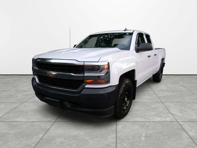 White 2017 Chevrolet Silverado 1500 Pickup Truck Four-Wheel Drive Automatic