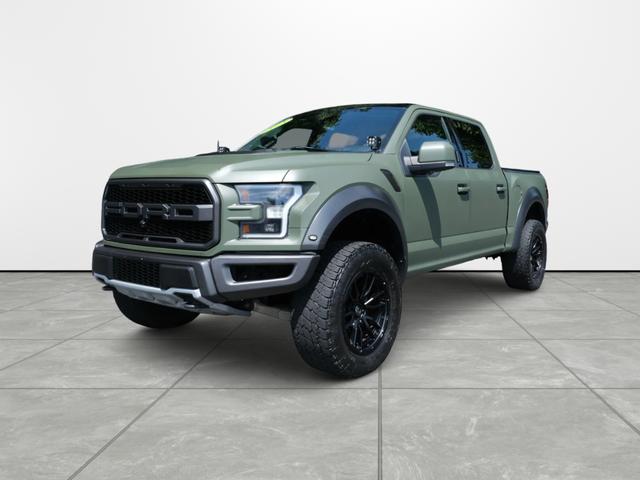 Black 2018 Ford F-150 Pickup Truck Four-Wheel Drive Automatic
