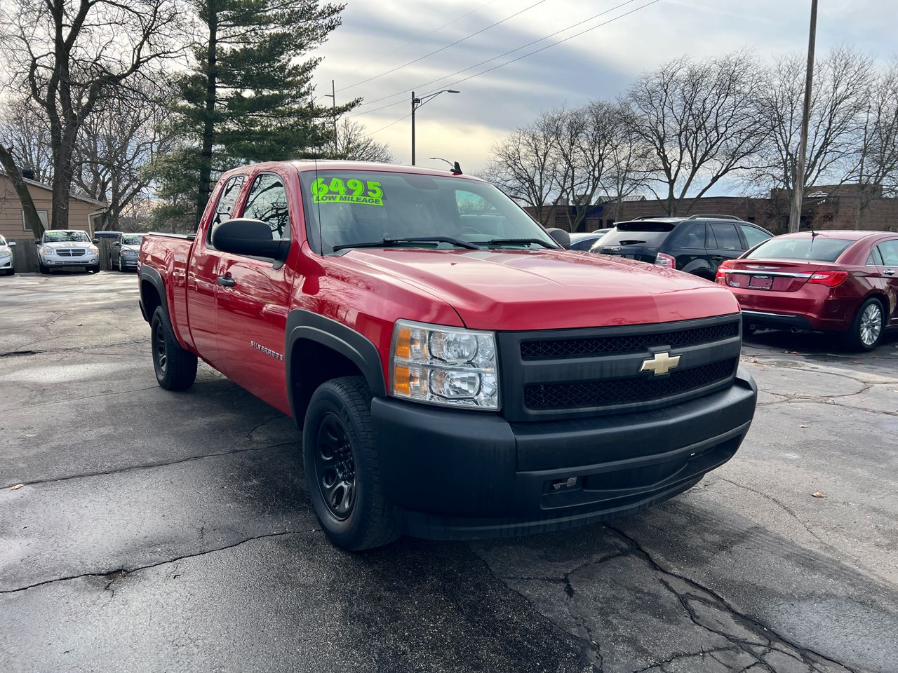 Chevrolet Silverado 1500 2WD Ext Cab 143.5" Work Truck 2008