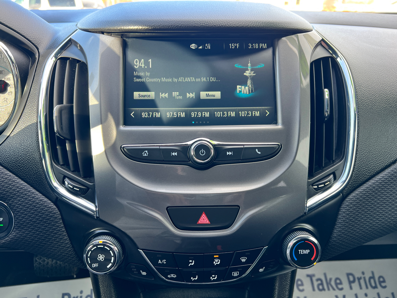 Chevrolet Cruze 4dr Sdn 1.4L LT w/1SD 2017