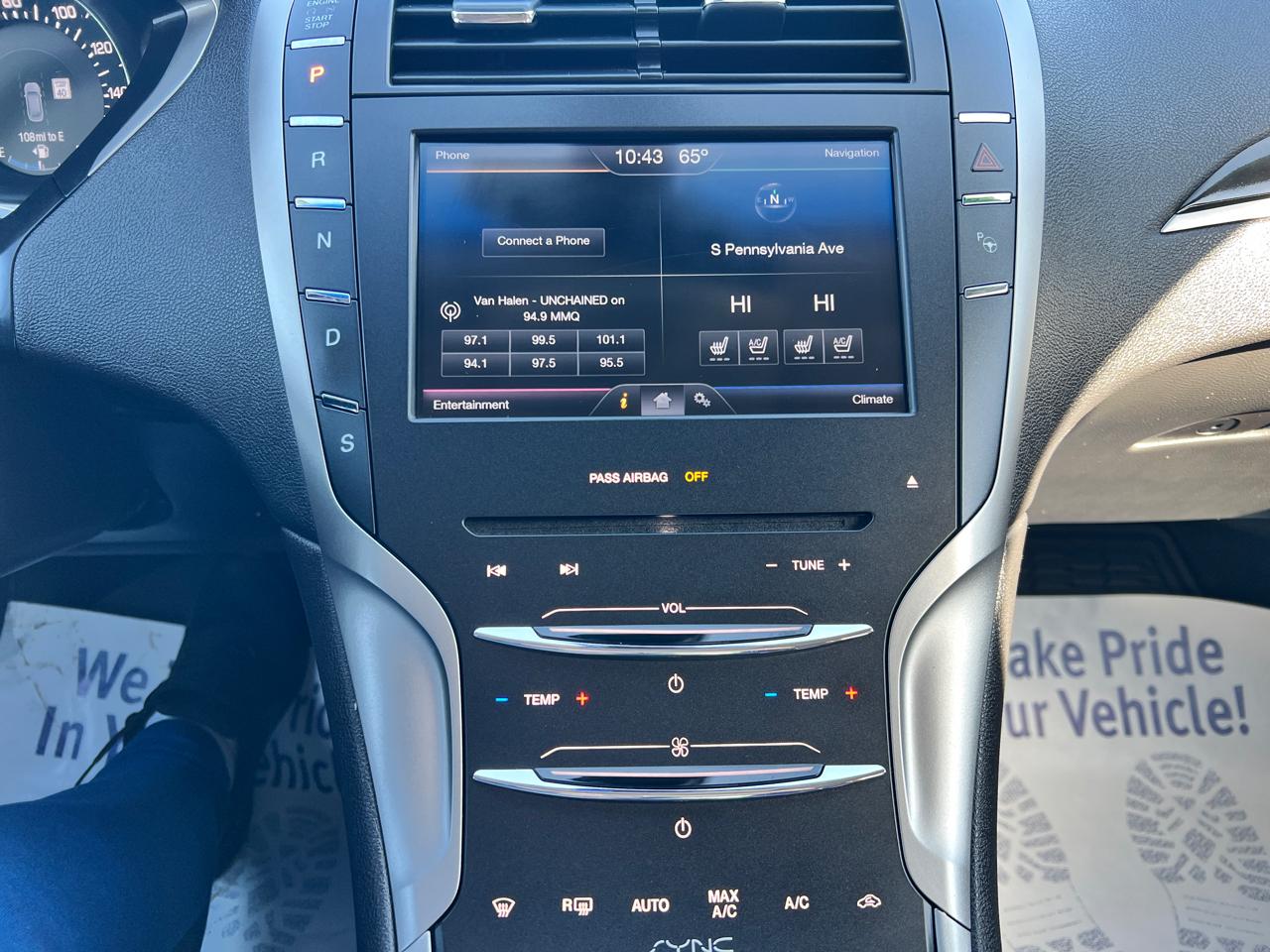 Lincoln MKZ 4dr Sdn AWD 2014