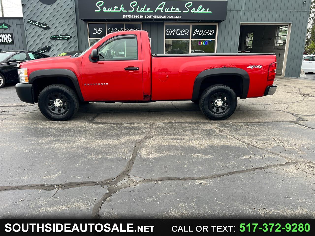 2007 Chevrolet Silverado 1500 4WD Reg Cab 133.0" Work Truck