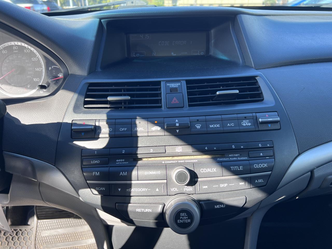 Honda Accord Sdn 4dr V6 Auto EX-L 2008