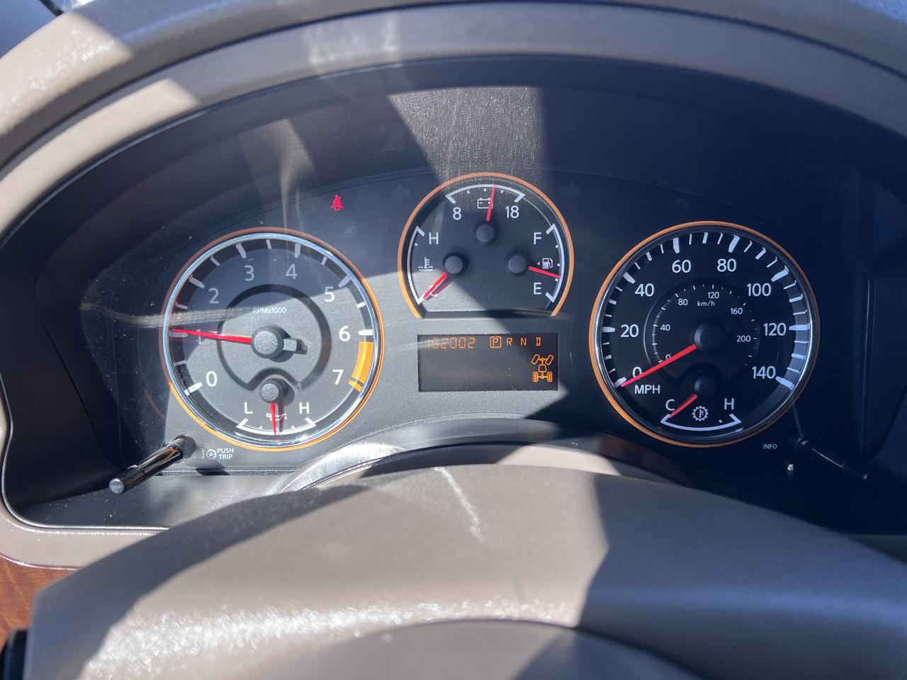 Nissan Armada 4WD 4dr Platinum 2012