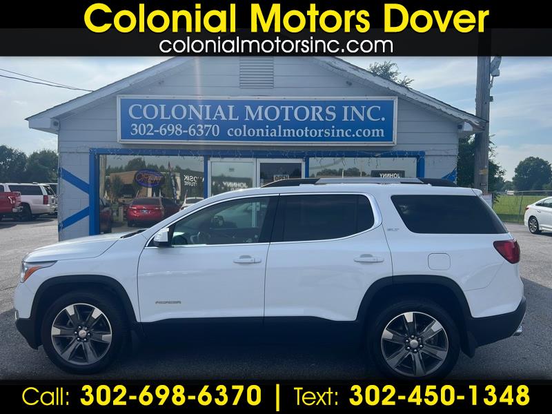 Used 2018 GMC Acadia SLT2 for Sale in Dover DE 19901 Colonial Motors Dover