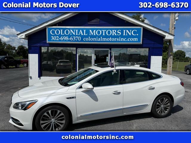 White 2017 Buick LaCrosse Sedan Front-Wheel Drive Automatic
