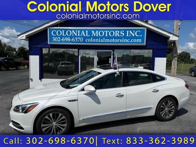 White 2017 Buick LaCrosse Sedan Front-Wheel Drive Automatic