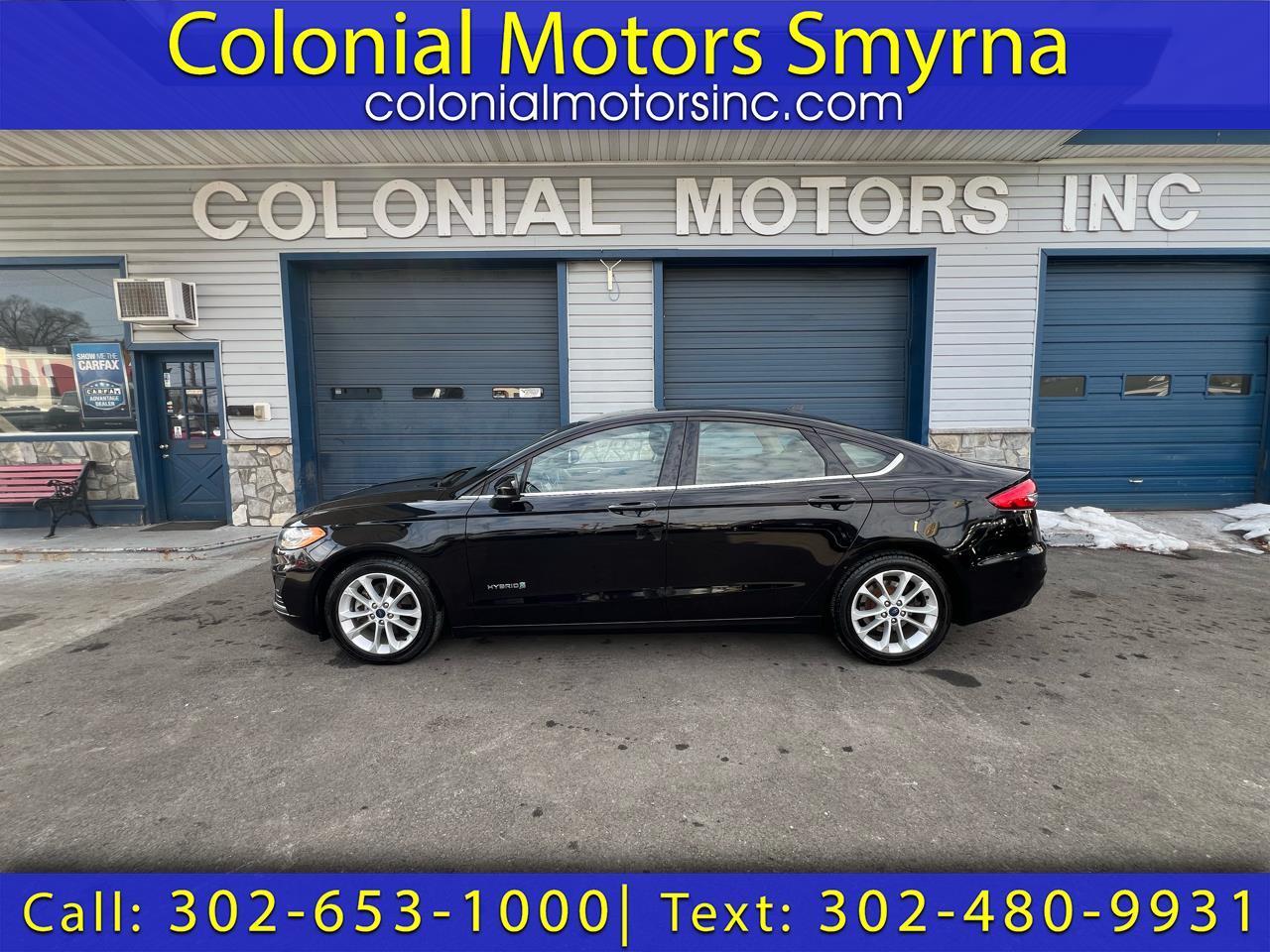 2019 Ford Fusion Hybrid SE
