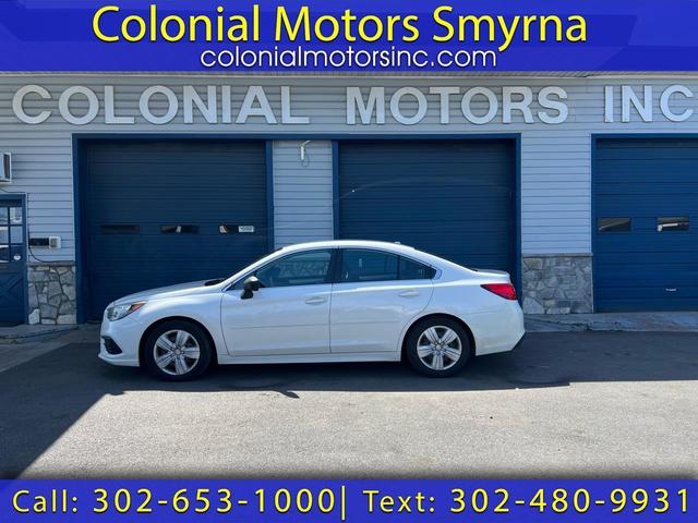 White 2019 Subaru Legacy 2.5i AWD Sedan All-Wheel Drive Continuously Variable Transmission