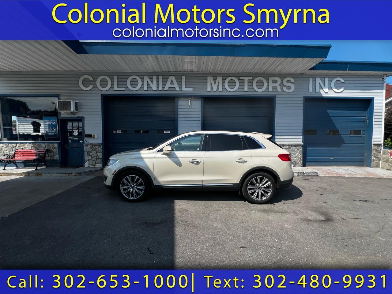 Brown (TAN) 2018 Lincoln MKX SUV / Crossover All-Wheel Drive Automatic
