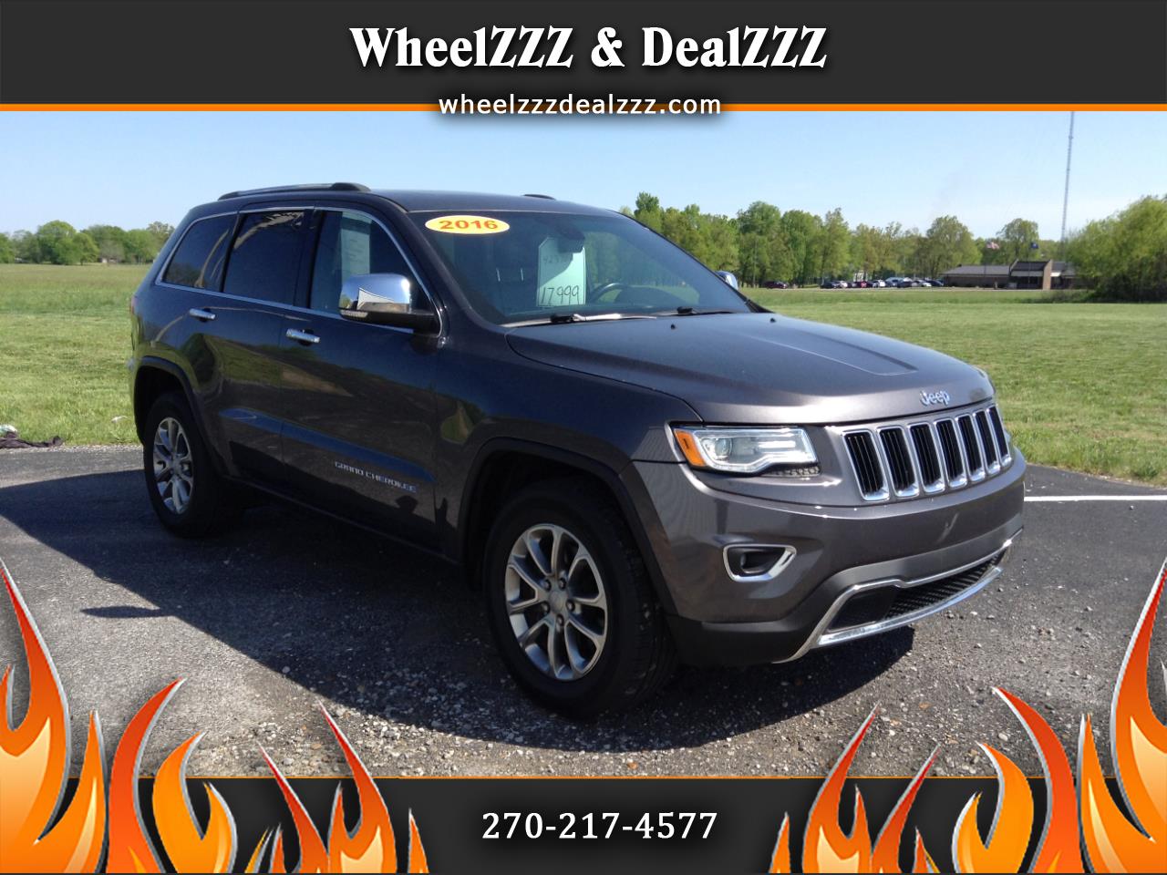 Used 2016 Jeep Grand Cherokee LIMITED for Sale in Draffenville KY 42025