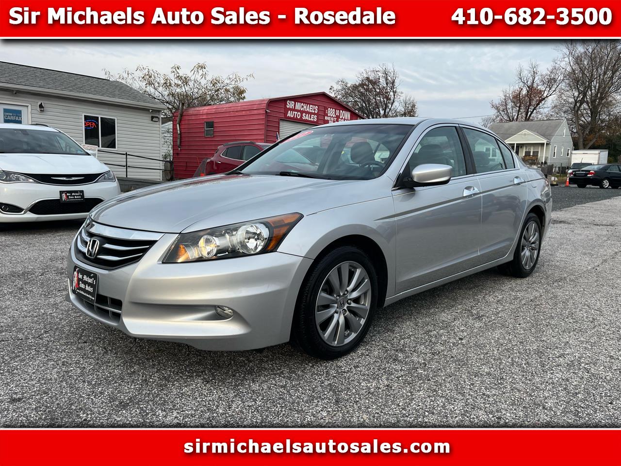 2012 Honda Accord Sdn 4dr V6 Auto EX-L