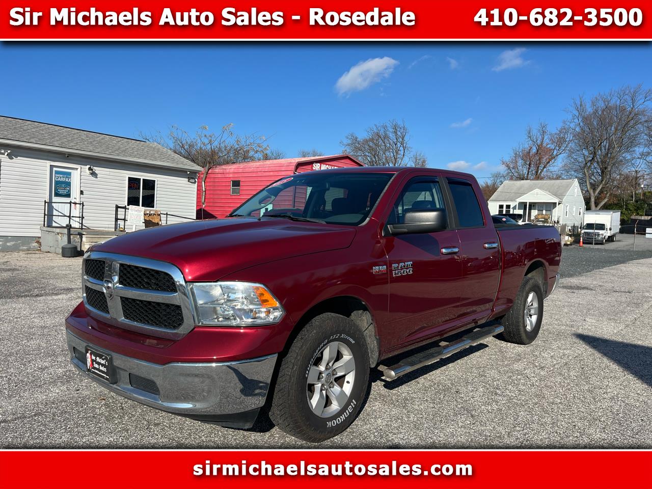 2015 RAM 1500 4WD Quad Cab SLT