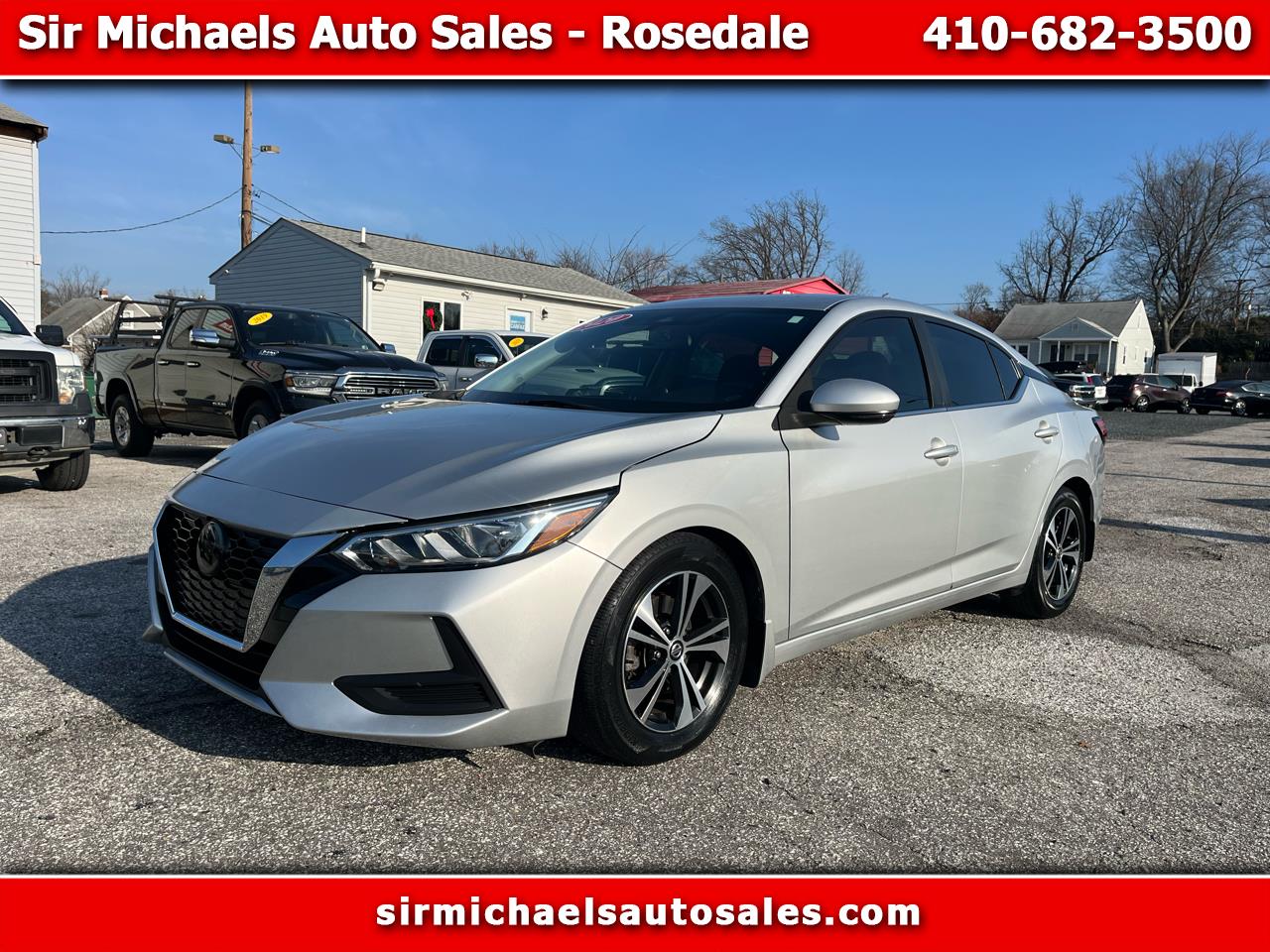 2020 Nissan Sentra SV 4D Sedan