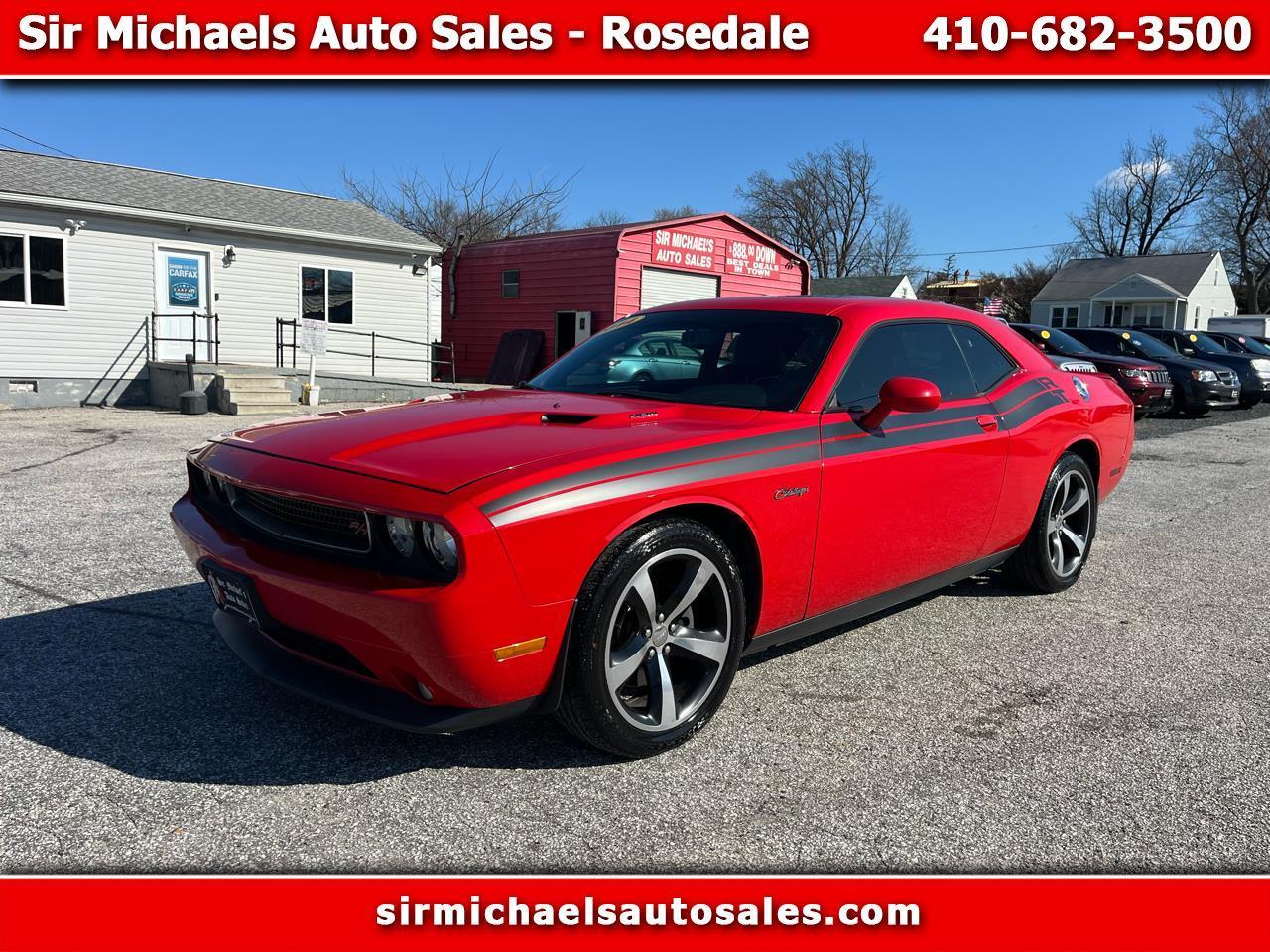 2014 Dodge Challenger R/T Coupe