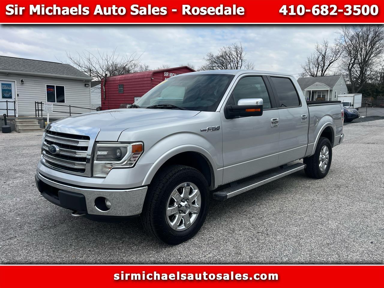 2013 Ford F-150 4WD SuperCrew 145" XLT