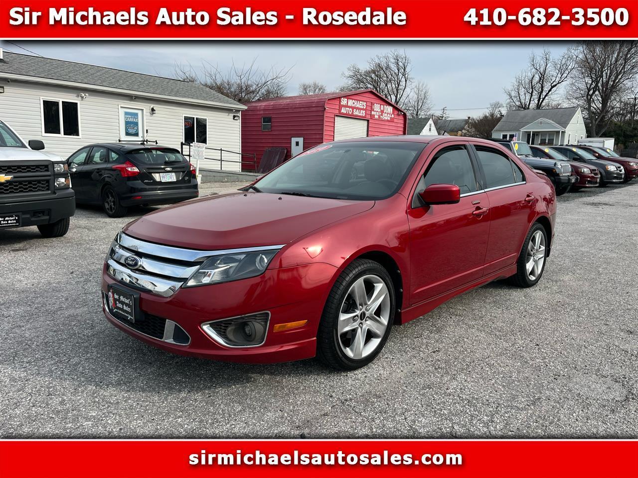 2010 Ford Fusion Sport 4D Sedan