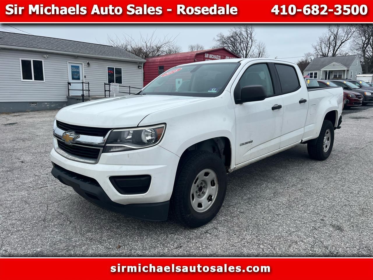 2016 Chevrolet Colorado Work Truck Crew Cab 2WD