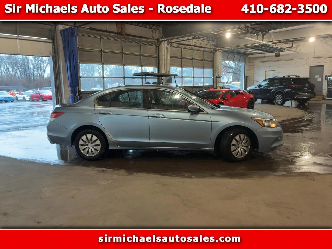 2012 Honda Accord Sdn 4dr Sedan LX Auto