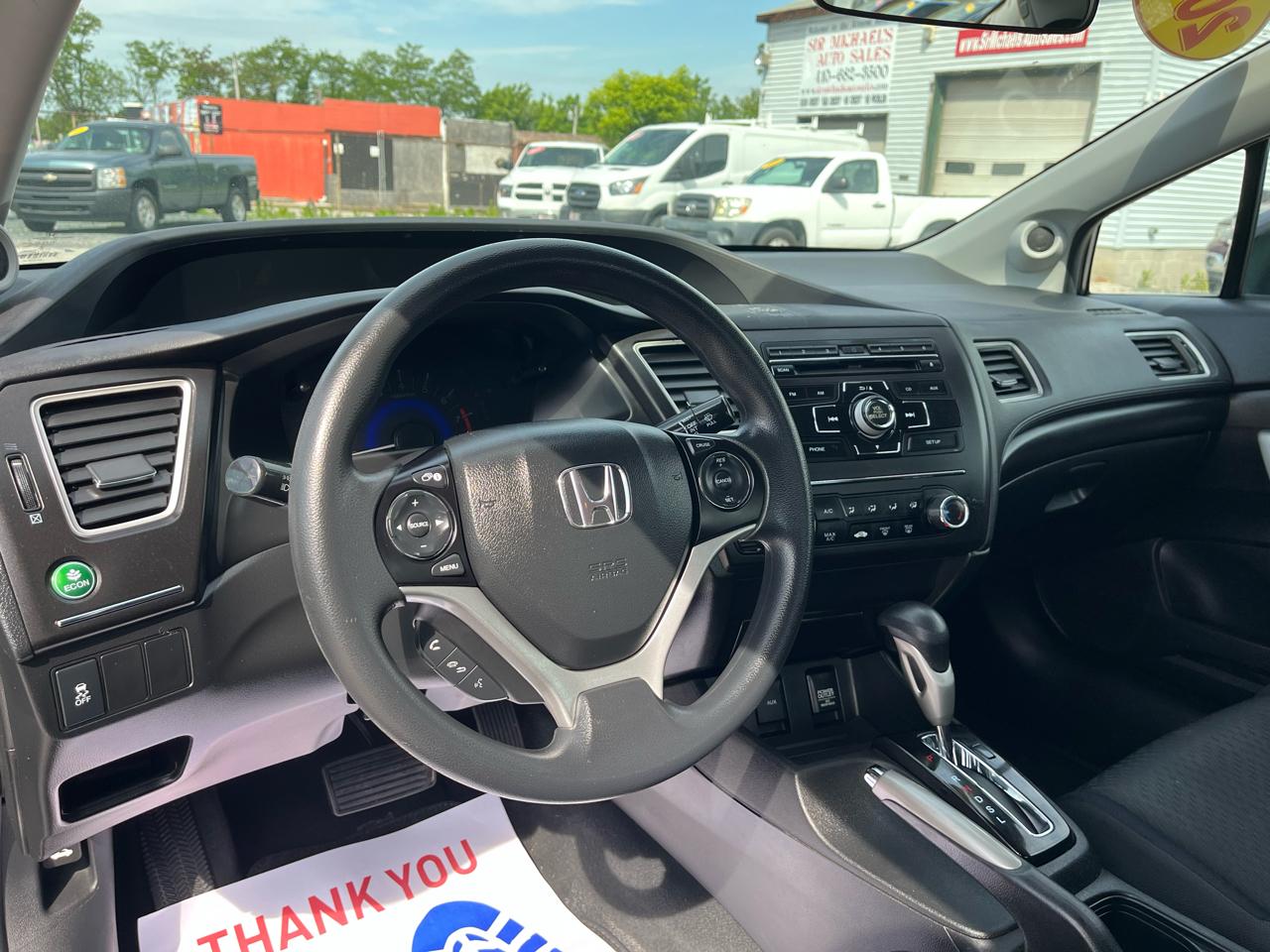 Honda Civic LX coupe 2014