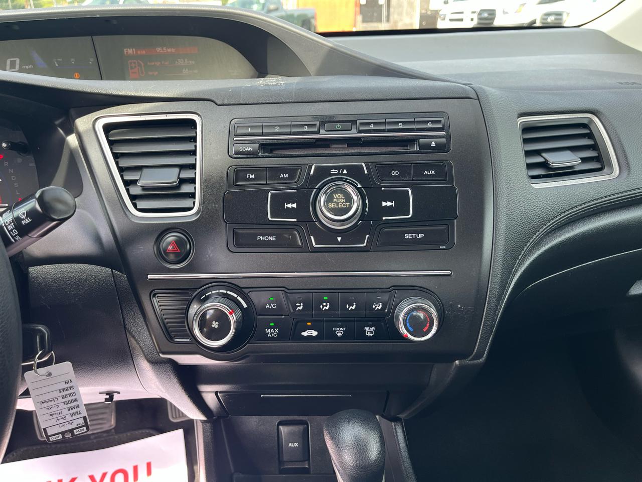Honda Civic LX coupe 2014
