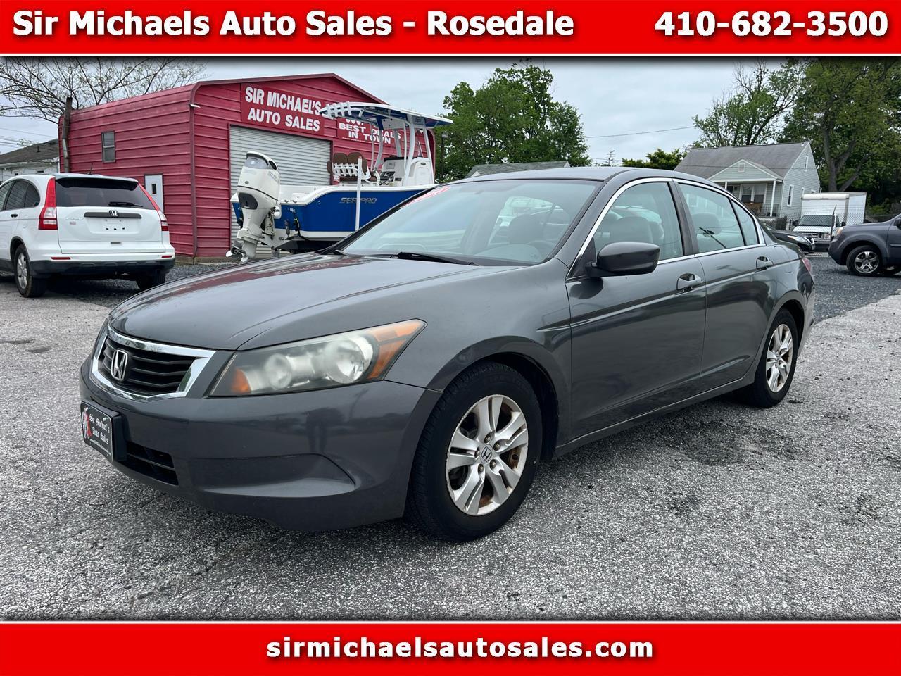 2009 Honda Accord Sdn LX-P