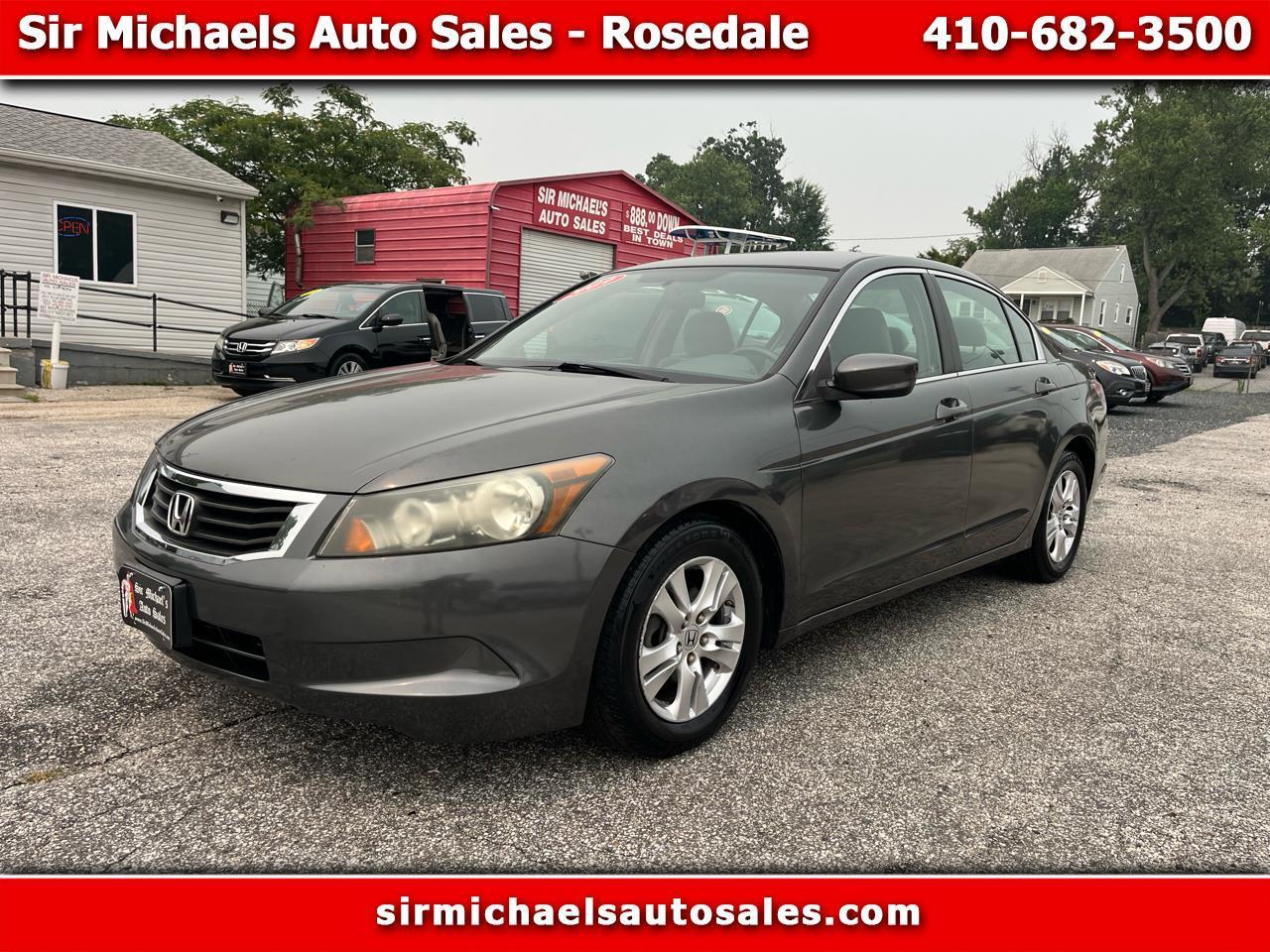 2009 Honda Accord Sdn LX-P
