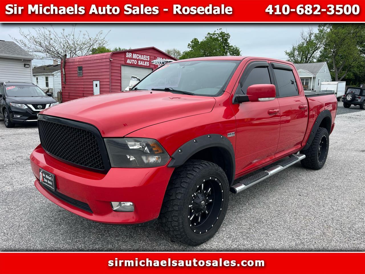 2012 RAM 1500 Sport Crew Cab 4x4