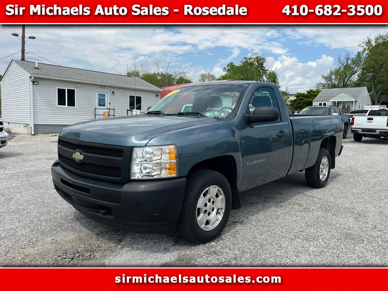 2011 Chevrolet Silverado 1500 Reg Cab Long Bed W/T