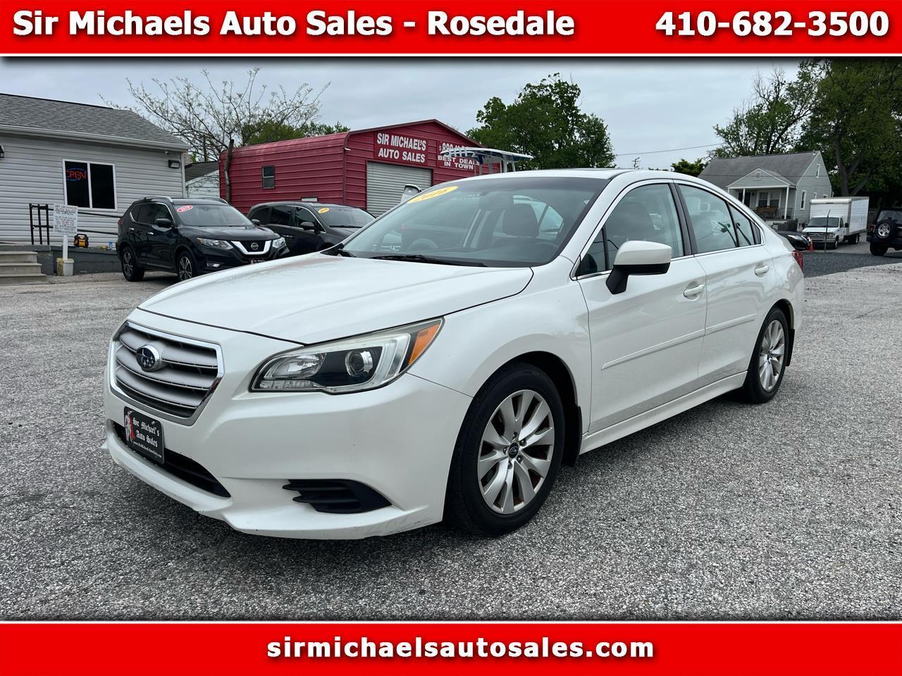 2016 Subaru Legacy Premium AWD