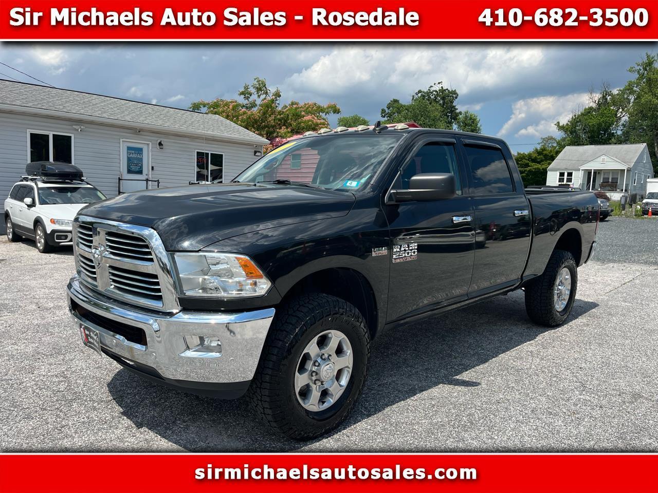 2017 RAM 2500 Big Horn 4x4 Crew Cab