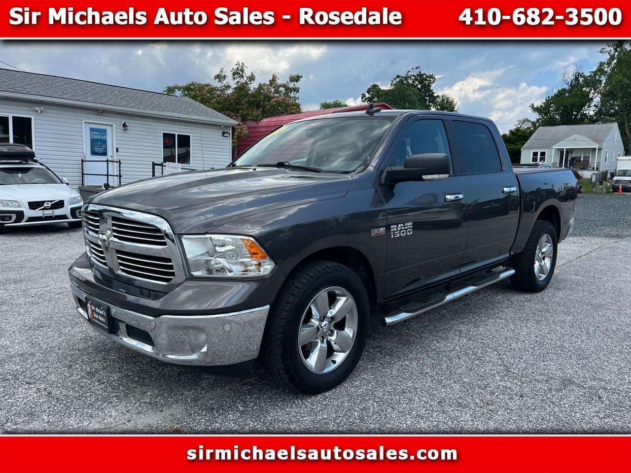 2018 RAM 1500 Big Horn 4x4 Crew Cab 5'7" Box