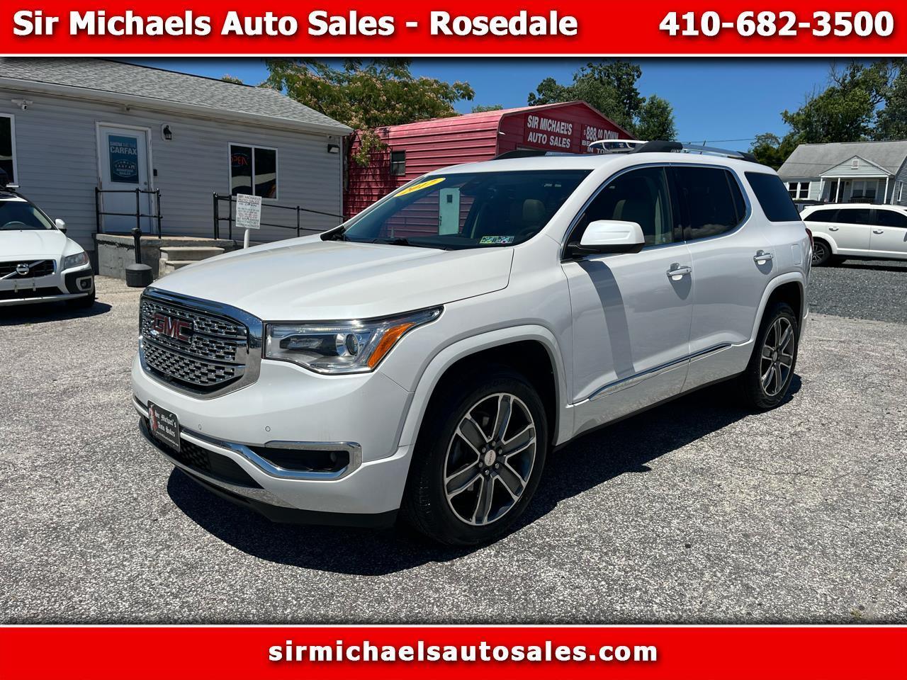 2017 GMC Acadia Denali AWD