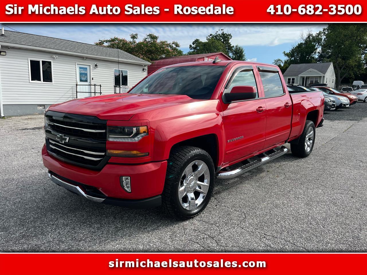 2018 Chevrolet Silverado 1500 LT Z-71 Crew Cab