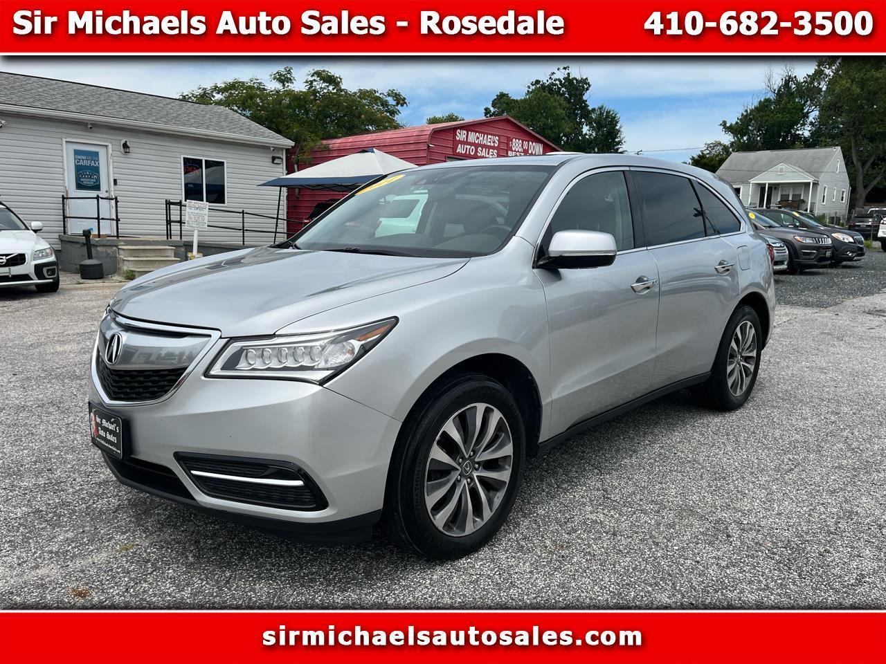2014 Acura MDX SH-AWD 4dr Tech Pkg