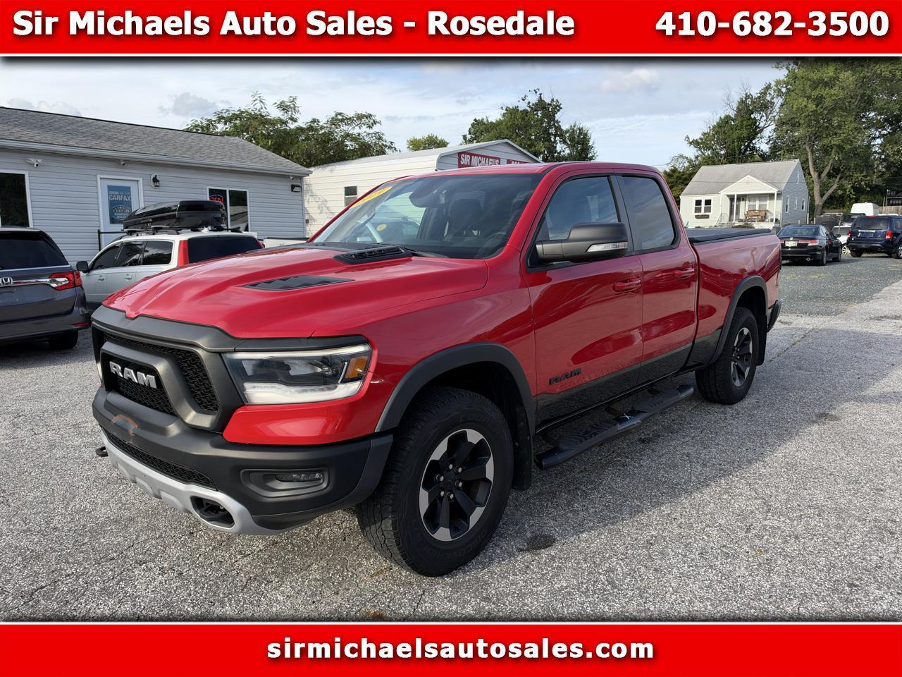 2019 RAM 1500 Rebel 4x4 Quad Cab