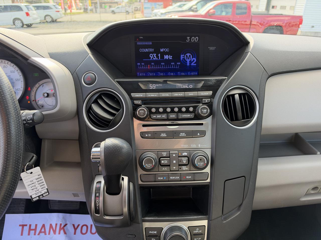 Honda Pilot SE 4WD 2015