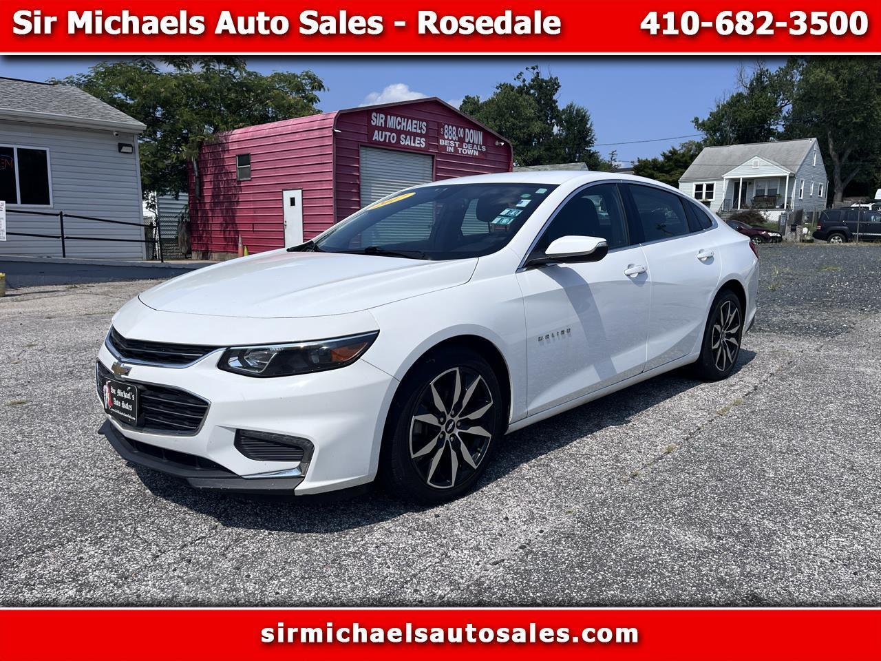 2017 Chevrolet Malibu 4dr Sdn LT w/1LT
