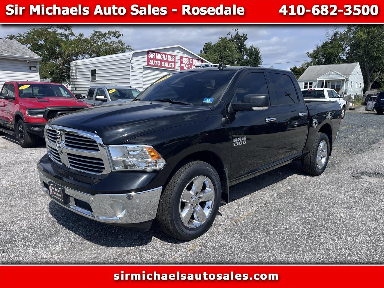 2018 RAM 1500 Big Horn 4x4 Crew Cab 5'7" Box