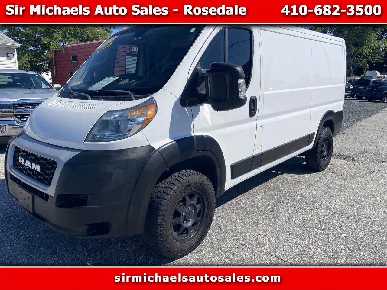 2019 RAM ProMaster Cargo Van 1500 Low Roof 136" WB