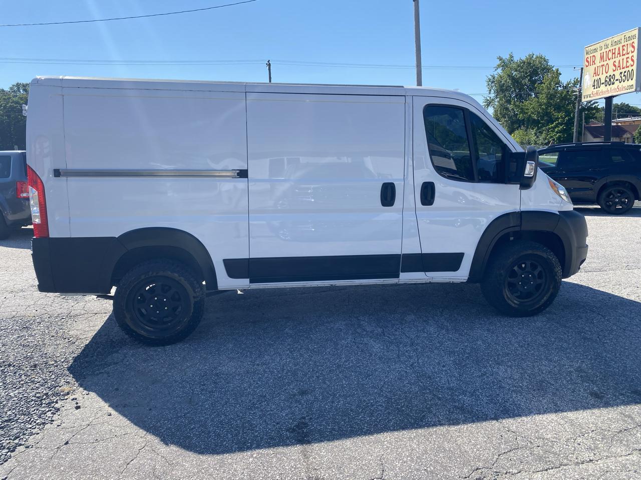 RAM ProMaster Cargo Van 1500 Low Roof 136" WB 2019