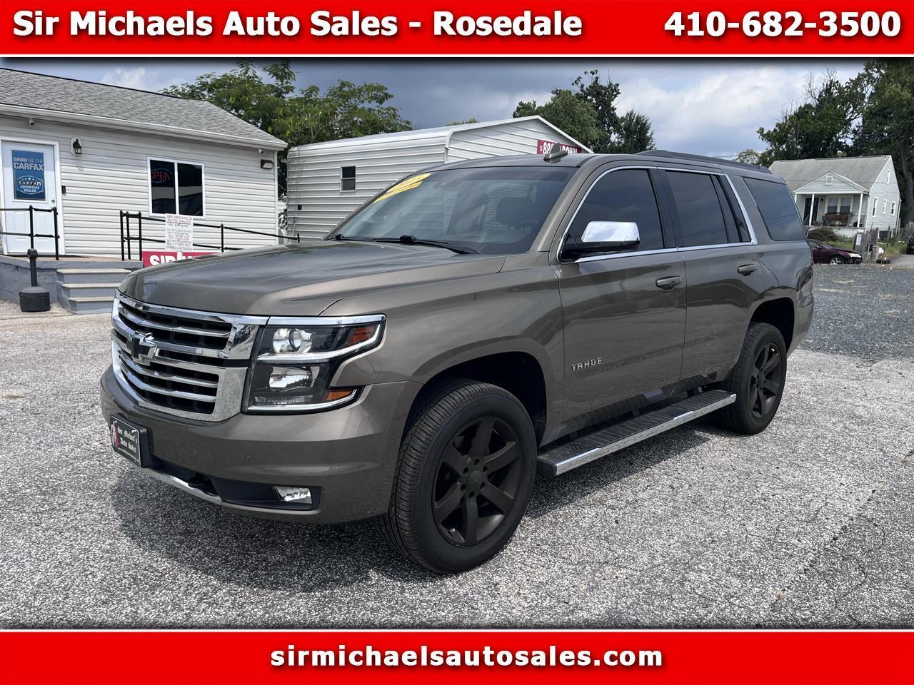2015 Chevrolet Tahoe LT Z-71 4X4