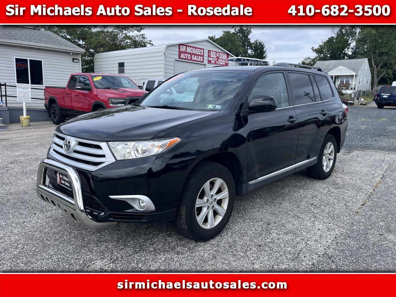 2013 Toyota Highlander SE AWD