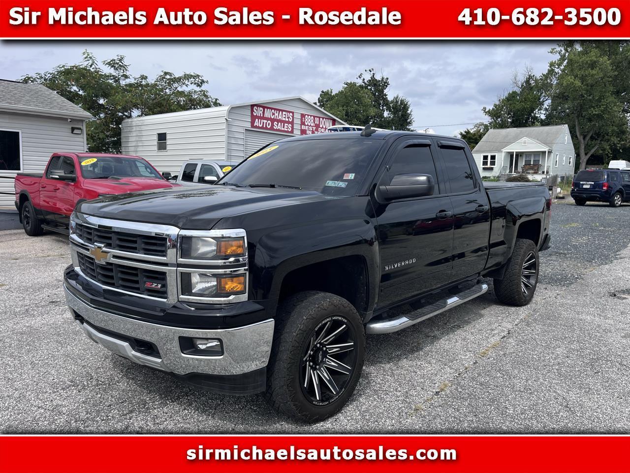 2015 Chevrolet Silverado 1500 4WD Double Cab 143.5" LT w/2LT