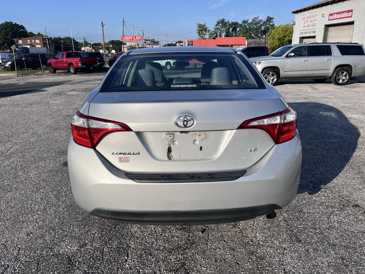 Toyota Corolla LE 2015